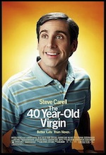 ESL lesson for The 40Year-Old Virgin, Poster and link to Whole Movie Portal at Movies Grow English